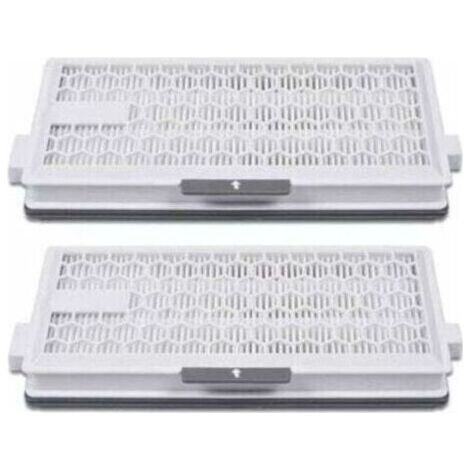 2er-Pack Airclean Plus 50 HEPA-Filter für Miele Complete C3 Powerline Staubsauger, S8340, Air Clean SF-HA 50 für Complete C2 C3 Compact C1 C2-2, 2er-Pack Ersatz-Staubsaugerfilter (1/4)
