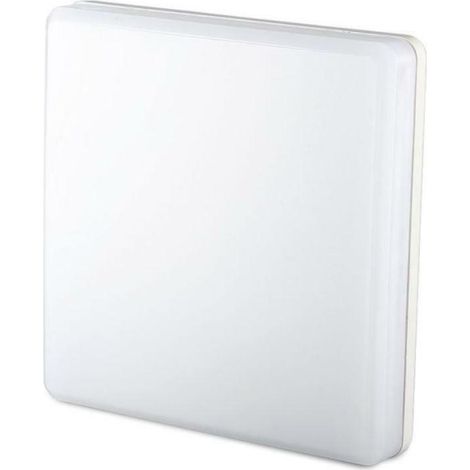 Lámpara de techo LED V-TAC Samsung Chip Square 25W 120LM/W Color blanco cálido IP44