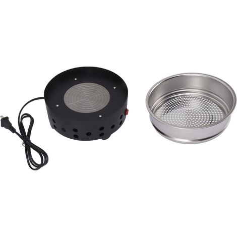 Grille-café électrique en acier inoxydable 5mm, refroidisseur à grains de café, machine de torréfaction 110-220V prise US (1/5)