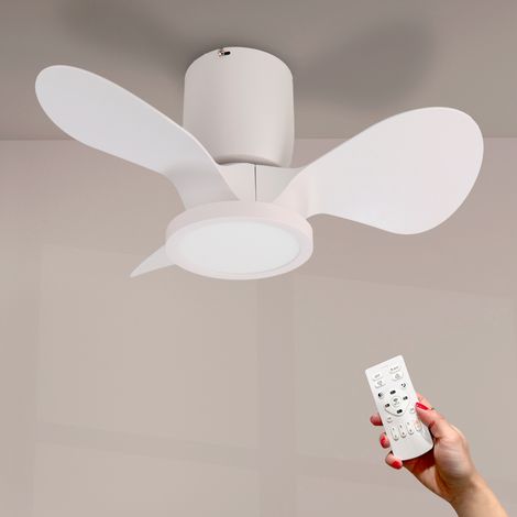 IluminaShop - Ventilador de Techo LED Nature 38W Blanco DC Silencioso con Mando a Distancia Verano / Invierno (1/5)