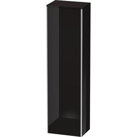 Armario XSQUARE 1760x500x356mm apertura izquierda negro alto brillo