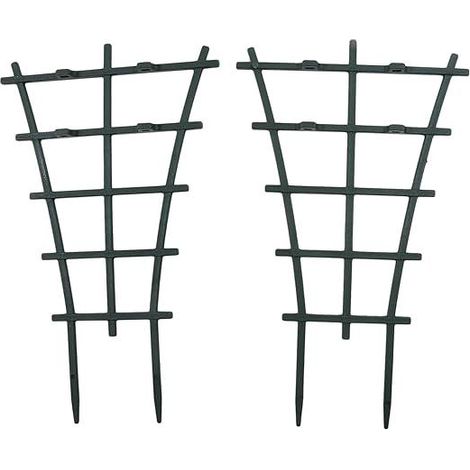 Support de plantes grimpantes pour tuteur de vigne, fixation de tige, support de pot, tuteurs pour légumes en pot, pergola de jardin, kit de soutien de tiges, accessoire de culture en pot. (1/4)