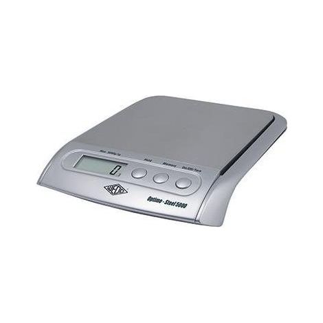 Elektronisches Messgerät wedo optimo steel 5000 Kapazität 5 kg Genauigkeit 1 g (1/2)