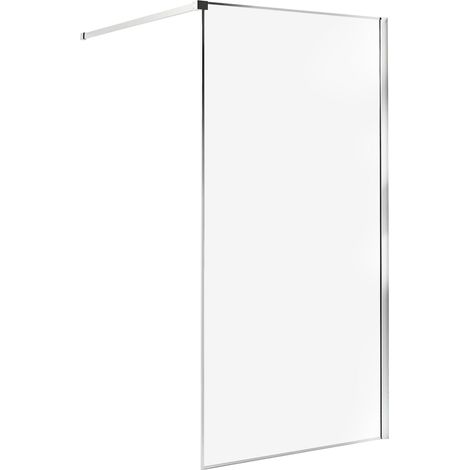 Shower Screen WASPAM 1000 x 1900 mm Silver (1/5)