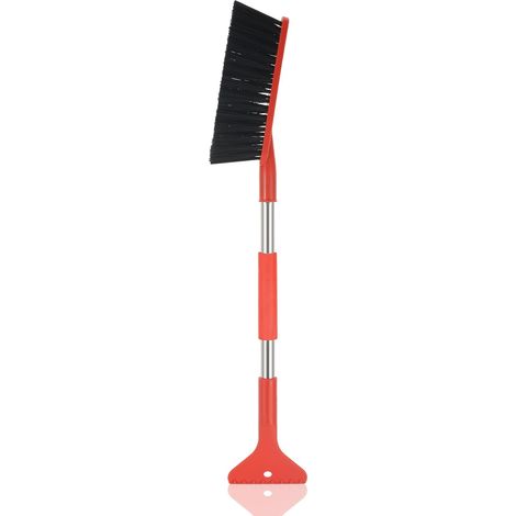 Grattoir à glace et brosse à neige 2 en 1 pour voiture, manche extensible de 68,6 cm, outil de déneigement d'hiver (1/5)
