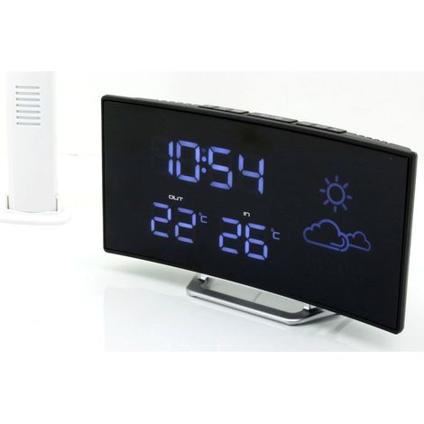 Radiosveglia con stazione meteo