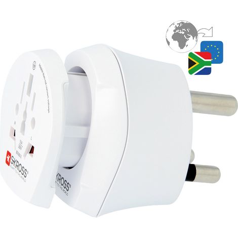 Skross 1.500202-E Reiseadapter CO W to SA