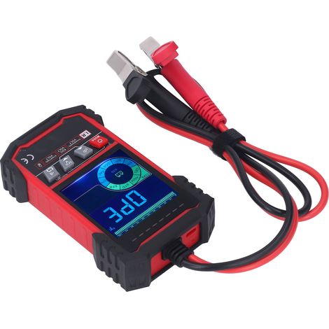 12V/24V-Batterietester mit Farbdisplay, Kfz-Lastanalysator, Batteriekapazitätsdetektor (1/5)