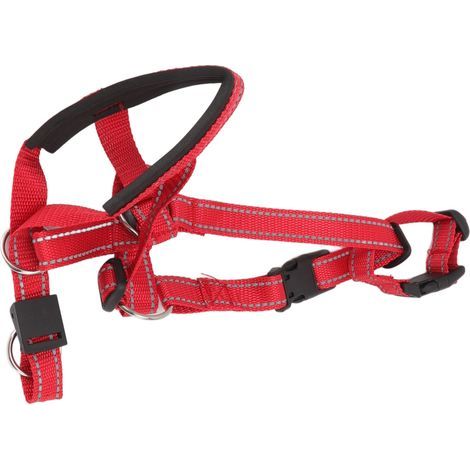 Eujgoov Muselière pour Chien, Couvre-Bouche pour Chien, Collier de Tête de, Collier de Harnais de Tête de, de de Extérieur Anti-Morsure avec Boucle en Métal pour la Marche (XL 16) (1/5)