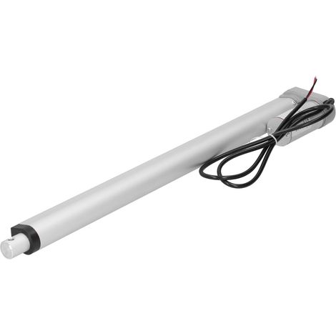 Vérin électrique linéaire industriel 300N course 400mm 24V DC JSTGZU5 moteur robuste (1/5)