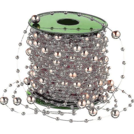 Guirlande de perles en cristal acrylique à effet diamant à faire soi-même, décoration de mariage scintillante, projets de bricolage pour fêtes et décorations de mariage (1/3)