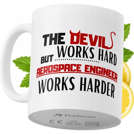 Lustige Tasse für Luft- und Raumfahrtingenieure – Kaffee- oder Teetasse mit witzigem Textdesign – ideal für Geburtstage, Namenstage, Feiertage und besondere Anlässe. Hochwertige Tasse für Zuhause, Bür