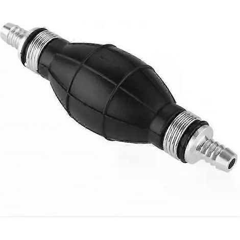 Pompe à carburant universelle (1 pièce) 6 mm, 8 mm, 10 mm, 12 mm, en caoutchouc et aluminium, injecteur de carburant, compatible avec tous les carburants pour voiture, moto et moteur hors-bord (2025) (1/5)
