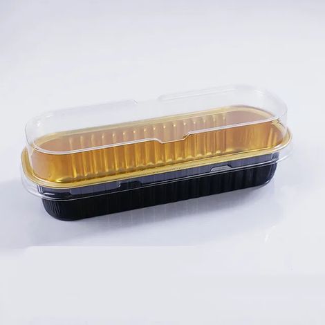 50 moules à gâteau en aluminium écologiques pour la cuisson et le BBQ, plats en papier pour four et friteuse à air, ustensiles de cuisine pour la maison (1/5)