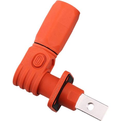 200-A-Batteriekasten-Anschlussklemme, abnehmbare Schnellanschlussklemme, Schutzart IP67 (flammhemmend), einadrig, 200 A, orange (1/5)