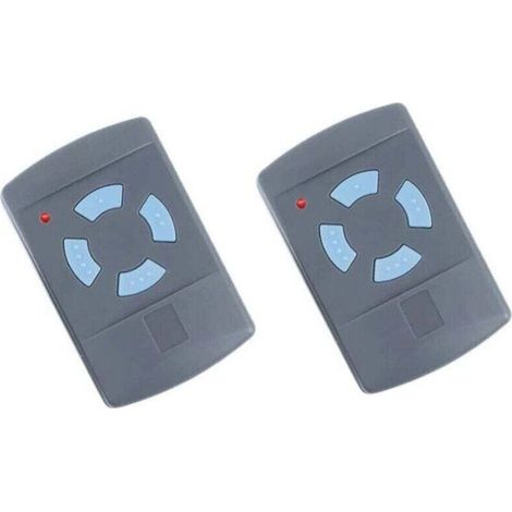 Fernbedienung und Wandsender für Garagentoröffner. 2er-Pack Sdre HSM4 868 MHz Fernbedienung mit 4 Tasten, blau. Ersetzt Hörmann 868 MHz Sender HS4, HSM2, HSP4, 868, HS1, 868, Tubauto und H. (1/5)