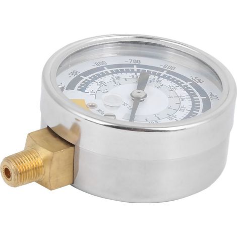 Manomètre à air précis, instrument pour pompe à vide, connecteur 0-14psi NPT 1/8 pouces. (1/5)