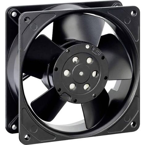 ebm-papst 4656 ZW ventilador axial negro 119x119x38 mm