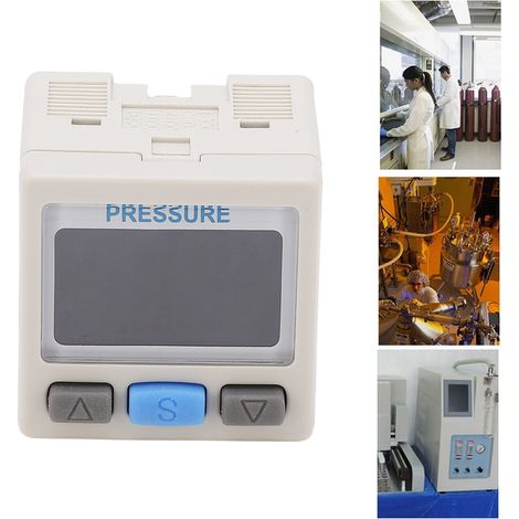 Manomètre numérique ZSE30A-01-PL, pressostat numérique de précision, capteur pneumatique de vide à pression négative, détendeur de pression négative, manomètre 0-101 kPa (1/5)