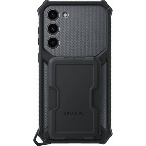 Custodia robusta per Samsung EF-RS916CB S23+ S916 in titanio/titano (1/5)