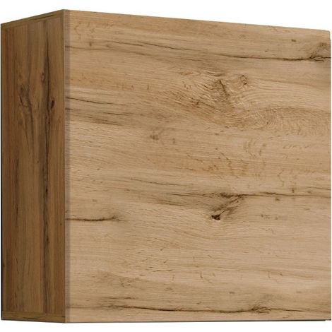 Armario colgante aspecto roble 60x60cm para salón colección SWITCH.