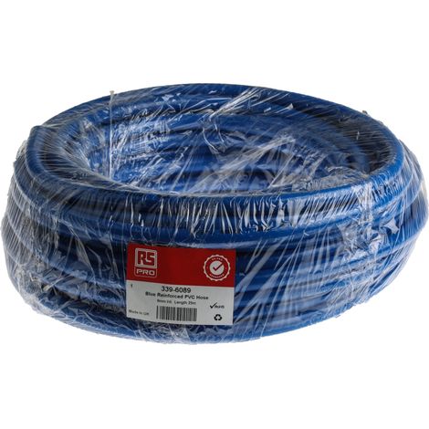 Tube flexible PVC renforcé, Ø 8mmx13.5mm, 25m, pour Produit chimique, Air comprimé, Alimentation, Liquide, Eau ( Prix pour 1 ) (1/3)