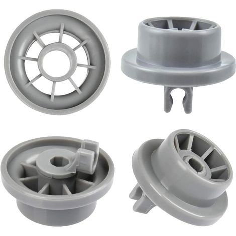 Lot De 4 Roulettes Pour Panier Inférieur De Lave Vaisselle Compatible Siemens Bosch (1/4)