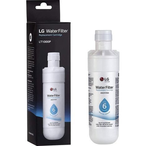 Filtre à eau LG LT1000P pour réfrigérateur – Élimine 99,99 % des kystes – Capacité 757 litres – Remplacement tous les 6 mois (1/5)