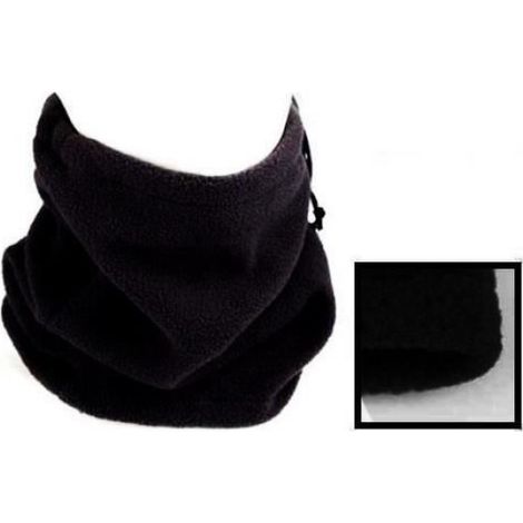 Couleur Bleu Multi usage 100% polaire thermique cou Tube plus chaud Beanie Snood guêtre chapeau chapeau tête écharpe foulards Band (1/4)