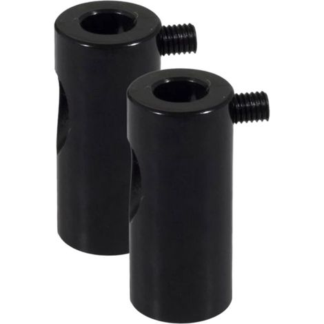 Pack de 2 Crochets de Plafond Décentralisateurs Noirs Déplace Lumière Lampes Support Décoratif Décentralisateur pour Lampes Murales ou de Plafond (1/4)