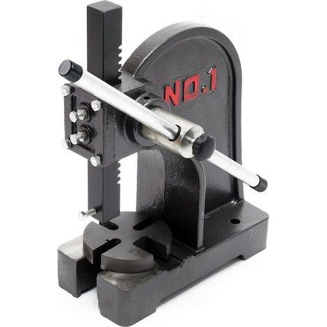 Petite Presse d'atelier à manivelle de 1 tonne. Idéal pour établi (1/5)