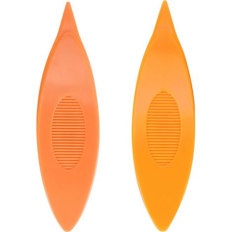 2pcs Navettes de Frivolité en Plastique Outil d'Artisanat pour Tricot à Coudre à Main Bricolage