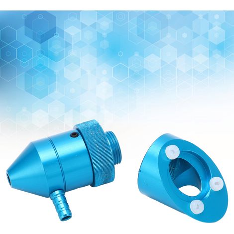 Diamètre de la lentille 12/18 mm, distance focale FL50,8 mm et FL25,4 mm, tête laser pour machine de gravure et de découpe laser K40 avec tête laser CO2 et assistance pneumatique. (1/5)