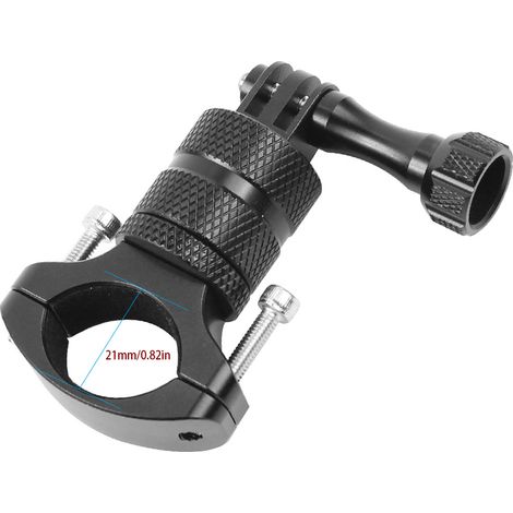 Support rotatif 360° pour caméra vélo, fixation guidon, support étanche sport pour GoPro et caméras d'action, stabilisateur réglable (1/5)