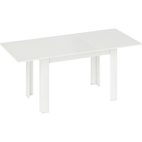 Table Greymantle Extensible 6-8 Places Design Moderne Blanc Robuste (1/4)