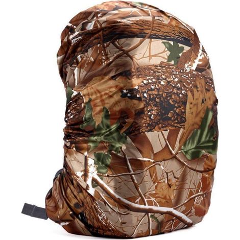 Regenschutz für Rucksack 35-100L, wasserdicht, Camouflage, für Outdoor