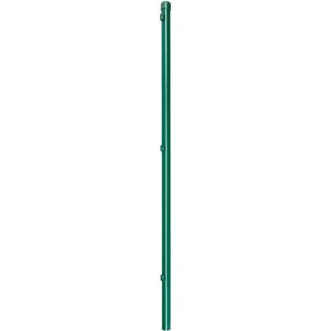 Alberts 613907 cloture pour Grillage pour la Fixation avec Ancres a enfoncer Phosphate Zinc, plastifie Vert Longueur 965 mm Poteau 34 mm