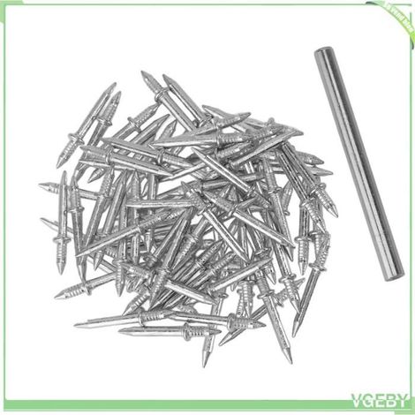 Clous sans couture plinthe - FAFEICY - 100 pièces - Double tête - Fer durable - Installation sans trace (1/5)