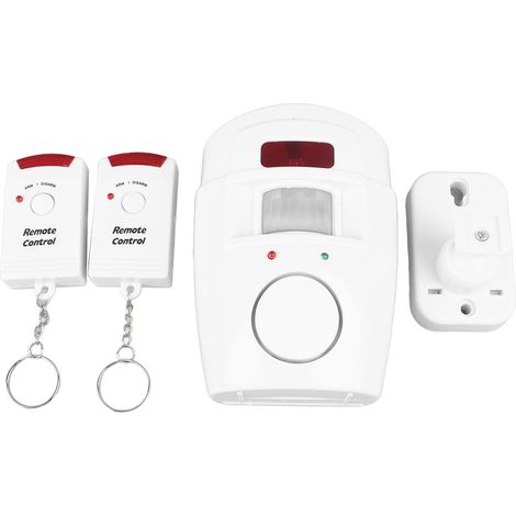 Alarme antivol électronique infrarouge pour porte et fenêtre avec double télécommande pour chien, alarme sur site (1/5)