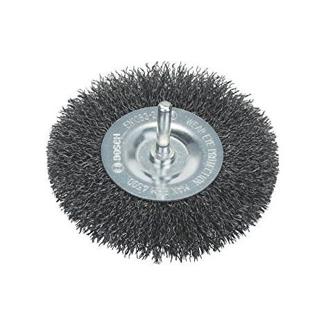 Bosch Brushing PRO Metal clean Wire Wheel Straight Shank 100 x 0.3 mm 1609200273