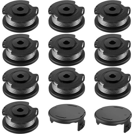 Spool for BOSCH. 10+2 replacement nylon spools F016800569/F016800385. Spool for Bosch EasyGrassCut. Compatible with 23SL/26S (diameter 1.65 mm, length 4.9 m). (1/5)