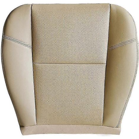 Coussin inférieur de siège conducteur avant gauche en cuir PU beige pour Escalade 2007-2014 (1/5)