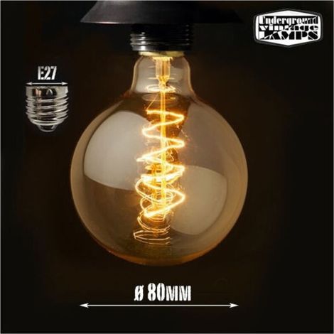 Ampoule Led Décorative Vintage à Filament En Carbone, Connecteur E27, 4 W
