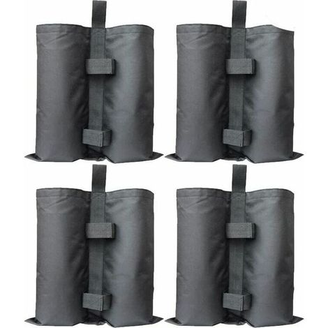 Paquet de 4 Poids de Sable Gazebo, Poids Lourd, qualité Industrielle, Poids Lourd, Poids pour Les Jambes, Poids pour Jambes, tentes Pare-Soleil, Parasol (1/4)