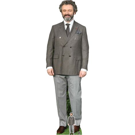 Figurine en carton - Michael Sheen - Acteur Gallois - Haut 179 cm (1/5)