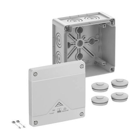 SPELSBERG 40640001 BOÎTE DE DÉRIVATION (L X L X H) 127 X 127 X 75 MM GRIS IP66, IP67, IP69 1 PC(S)