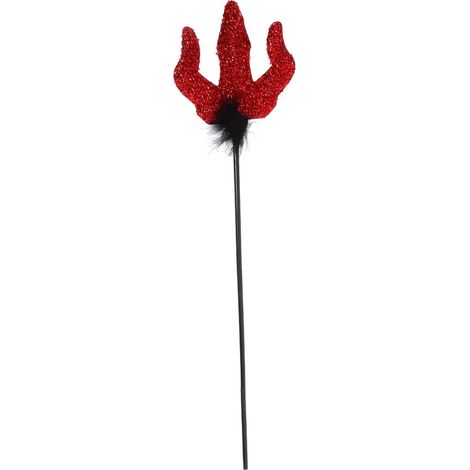 Fourche Halloween à Paillettes pour Accessoire De Fête Brillant Thème Démoniaque (1/5)