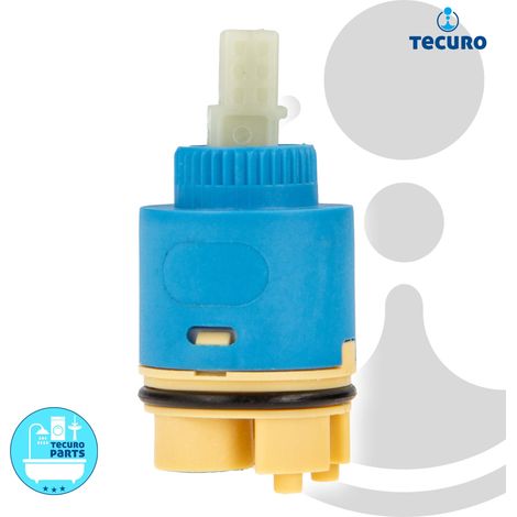 tecuro Kartusche Ø 35 mm Steuereinheit Regeleinheit für Einhebel-Armaturen Bad/Küche (1/5)