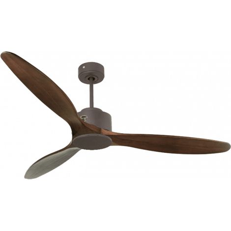 Modulo de KlassFan - Super déstratificateur d'air avec thermostat,  chocolat et bois sombre  idéal de 25 à 40 m² KLDC6P5 DW166