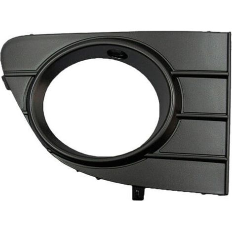 Grille de pare-choc avant inférieure droite noire brillante avec trou anti-brouillard  Fiat Punto Evo depuis 2009